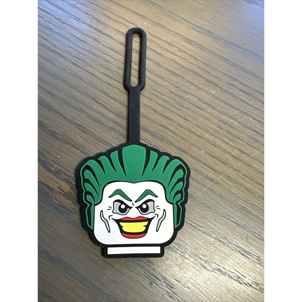 LEGO BATMAN MOVIE - JOKER LUGGAGE OR BACKPACK BAG TAG Suitcase Carry-on 2018